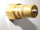 Carpet Cleaning 1 4  Brass Quick Disconnect For Wands Hoses 