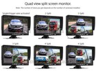 7  Rear View Reversing Camera Kit System Cctv For Tractor  Excavator  Truck  Rv