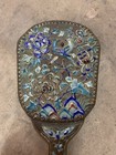 Antique Chinese Cloisonn   Or Enamel Hand Mirror