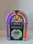 Rock    n    Roll 70   s Musical Illuminated Tabletop Jukebox plays 3 Songs Lights Var