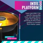 Cooler Master I71c Rgb Intel Low-profile Cpu Air Cooler Fan Anodized Aluminum