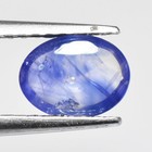 0 82ct Natural Blue Sapphire Gemstone Heated