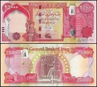 100 000 New Iraqi Dinar - 4 X 25000 Iqd   100k Iraq Currency  -verified