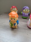 Vtg Playskool Lot 11 Glo Friends Glow Worm Bug Finger Figure Toys Hasbro - Read 