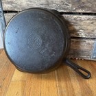 Griswold Small Block Logo 704 F No 8 Vtg Cast Iron Skillet Restored Flat Read