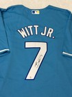 Bobby Witt Jr  Signed Kansas City Royals Mlb Baseball Jersey Coa