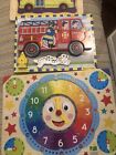 Melissa   Doug Puzzles   Lot Of 4 Variety Wood  Kids Toys