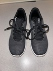 Adidas Shoes 1y Cloudfoam Racer Tr Running Sneaker Black Mesh Low Sma 23m001 Euc