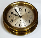 Rare Large Seth Thomas Ships Clock World War Ii Era 8-day Timepiece   Sweep Hand