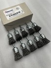  10 Pcs  New Weiler 10007 3 4  Crimped Wire End Brush  014 Steel 1 4  Shank