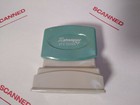 New Xstamper Eco-green Pre-inked Stamp  Scanned  Red Ink   scanned 