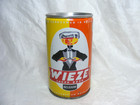 Vintage Steel Beer Can Wieze Lager Beer Belgium 11oz Open Top