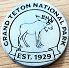 New Release - Grand Teton National Park - Moose Token - Wyoming