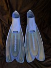 Cressi Agua Full Foot Snorkeling Swim Fins Aquamarine Us  Man Size 6 5 To 7 5