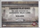 2017 Topps The Walking Dead Evolution Relics Walker  r-w5 1p5