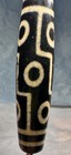 Tibetan Guan Yin 9 Eyed Beautifully Carved Old Agate Dzi Bead  Talisman         