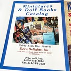 Lot Of 3 Miniature Dollhouse Magazines Book Nutshell News Catalog Vintage 90s