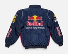 Adult F1 Vintage Racing Ebroidered Cotton Padded Red Bull Jacket