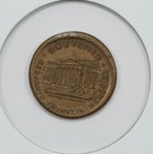 1706-1790 Benjamin Franklin Memorial Souvenir Token Medal   2 