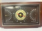 Vintage Taylor Mahogany Desk Barometer Temperature Humidity Weather Station