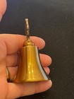 Vnt Lion s Club International Solid Bronze   Call To Order  Bell 3 5x2 