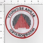 Alpha Security Incorporated Collectible Police Embroidered Dist Columbia Patch