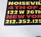 Melvins Band 1998 Nyc Poster Art Of The Melvins  225 Frank Kozik