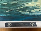 Vintage Seagrams 7 Advertised Wahoo Fish Print Rare Original Promotional Art