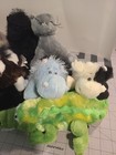 Lot Of 10 Ganz Webkinz Plush Stuffed Animals No Codes Alligator Gecko Hippo