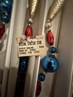 Radko American Usa Patriot Garland Garland Red Blue Christmas Ornament 68    Read