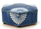 Japanese Imari Ware Hexagonal Lidded Porcelain Box