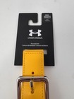 Under Armour Youth Baseball Belt Osfa Adjustable Yellow Elastic New