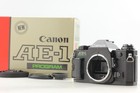Rare  mint    In Box  Canon Ae-1 Program Black 35mm Film Camera Body From Japan