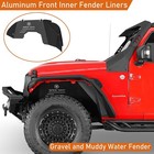 Aluminum Jl Inner Fender Liners For 2018-2025 Jeep Wrangler Jl   Unlimited