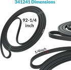 341241 Dryer Belt Compatible With Whirlpool Kenmore Amana Maytag Roper Replaceme