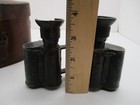 Antique Carl Zeiss Jena Drp 10x Feldstecher Vergr Binoculars In Orig  Case Read 