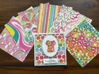 Stampin Up Custom Tee   Tye Dyed Stamps   T-shirt Metal Dies   Paper   Card