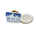 Busch Beer Mountains Logo Pin Brewery Brewing Company Vintage Plastic