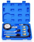 Professional Petrol Engine Compression Tester Kit Set For Automotives And Blue