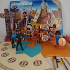 Playmobil Super Set 4012 Native American Camp Indian Teepee Totem Bonus Figures