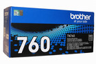 Genuine Brother Tn760 Black Toner Cartridge Tn-760 High Yield 3000 Pages Sealed