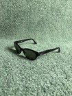 Vintage Persol Po0582s Black Oval Sunglasses Made In Italy Meflecto 95 31