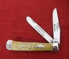 Case Trapper Knife Smooth Antique Bone 6254 Ss Shcc 2016 Limited Edition Us