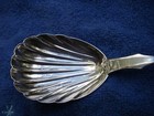 Large Philadelphia Coin Silver Sugar Spoon-peter G  Perdriaux-as Is