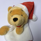 Vintage Disney Winnie The Pooh 3d Plush Christmas Stocking Santa Hat 20   