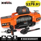 X-bull Electric Winch 10000lb 12000lbs 13000lbs 14500lbs Winch 4wd Trailer Jeep