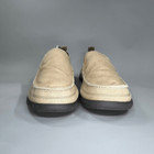 Crocs Walu Loafers Men s Size 13 Tan Burlap Canvas Slip On Casual Comfort Shoes