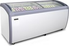 71  Commercial Frozen Food Display Freezer Glass Door Ice Cream Freezer -white