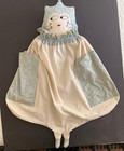 Vintage Hand Made Flapper Doll Laundry And Clothespin Bag   42 Inches