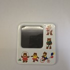 Vintage 1980s K i d s  Klub Teddy Bear Plastic Photo Frame Nursery Decor Himark